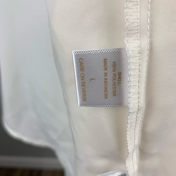 NWT Eva Mendes White Blouse New York & Company - Picture 3 of 4
